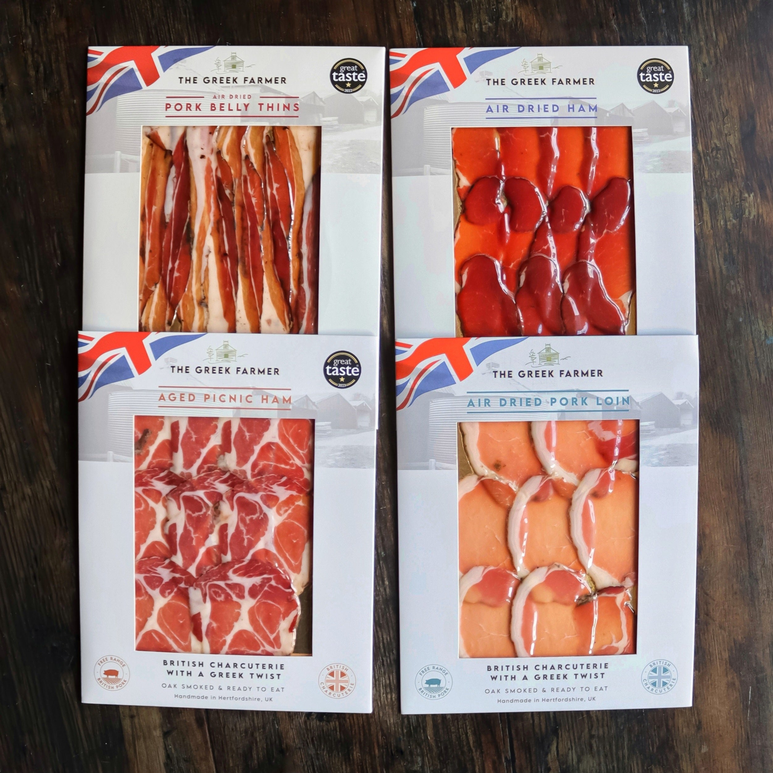 4 Piece Letterbox Charcuterie