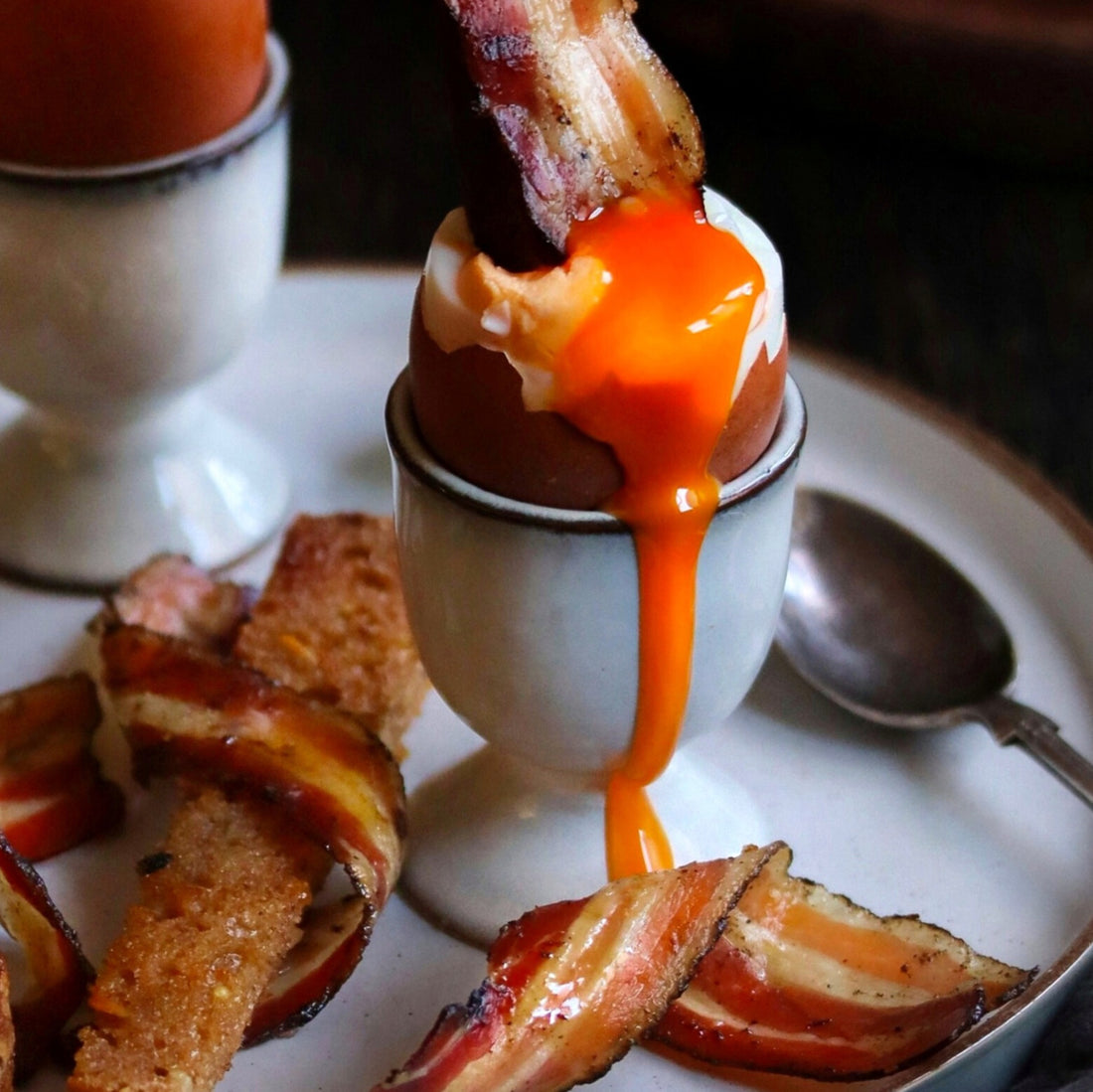 Eggs & Pork Belly Soldiers