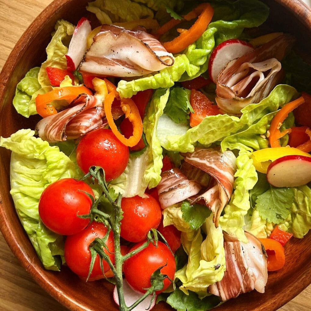 Warm Pork Belly Salad