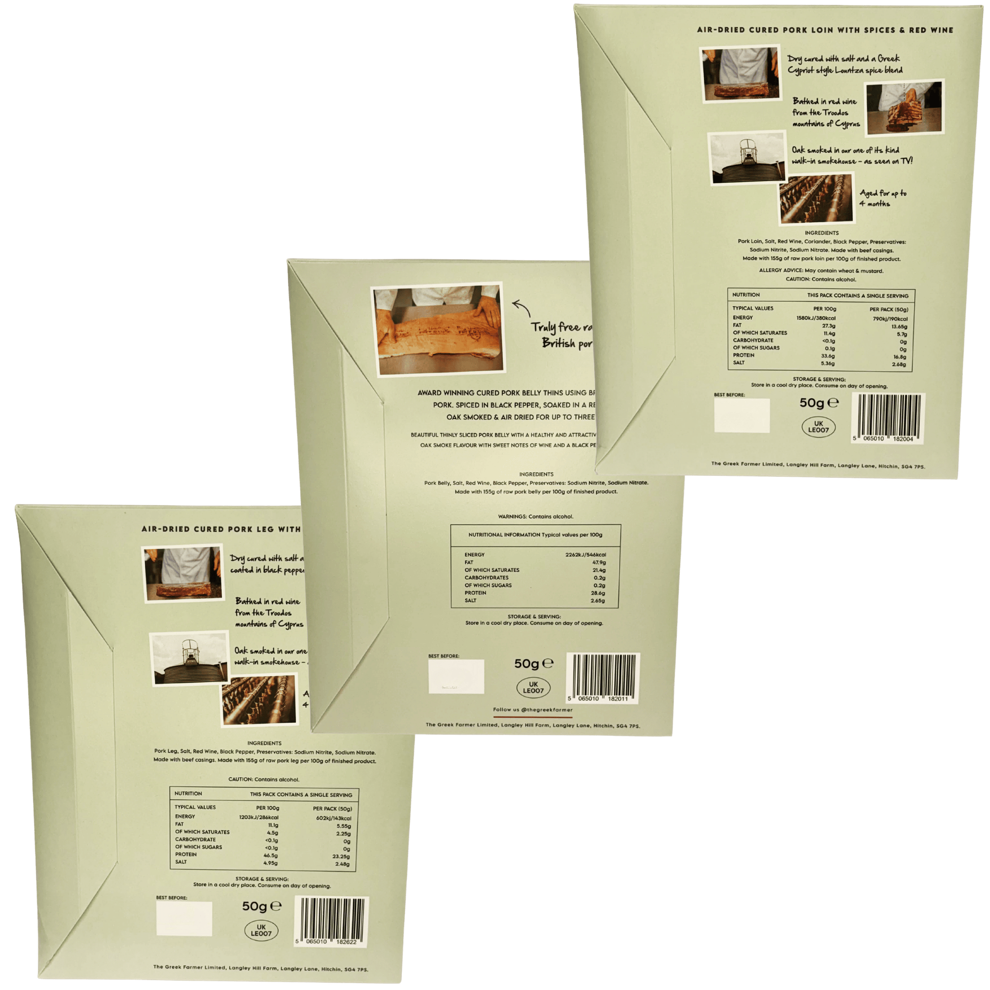 3 Piece Letterbox Charcuterie