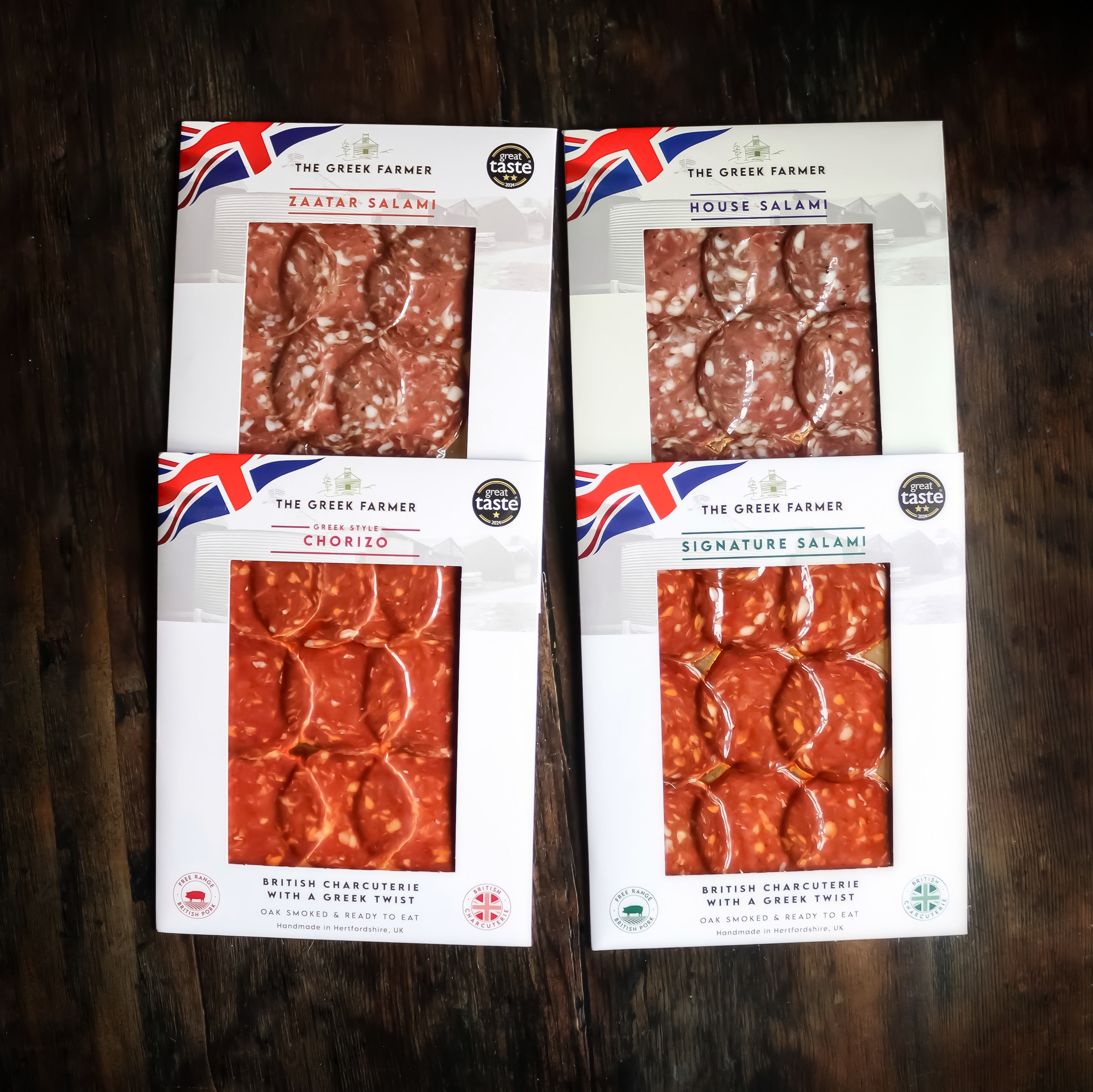 4 Piece Salami Letterbox Collection