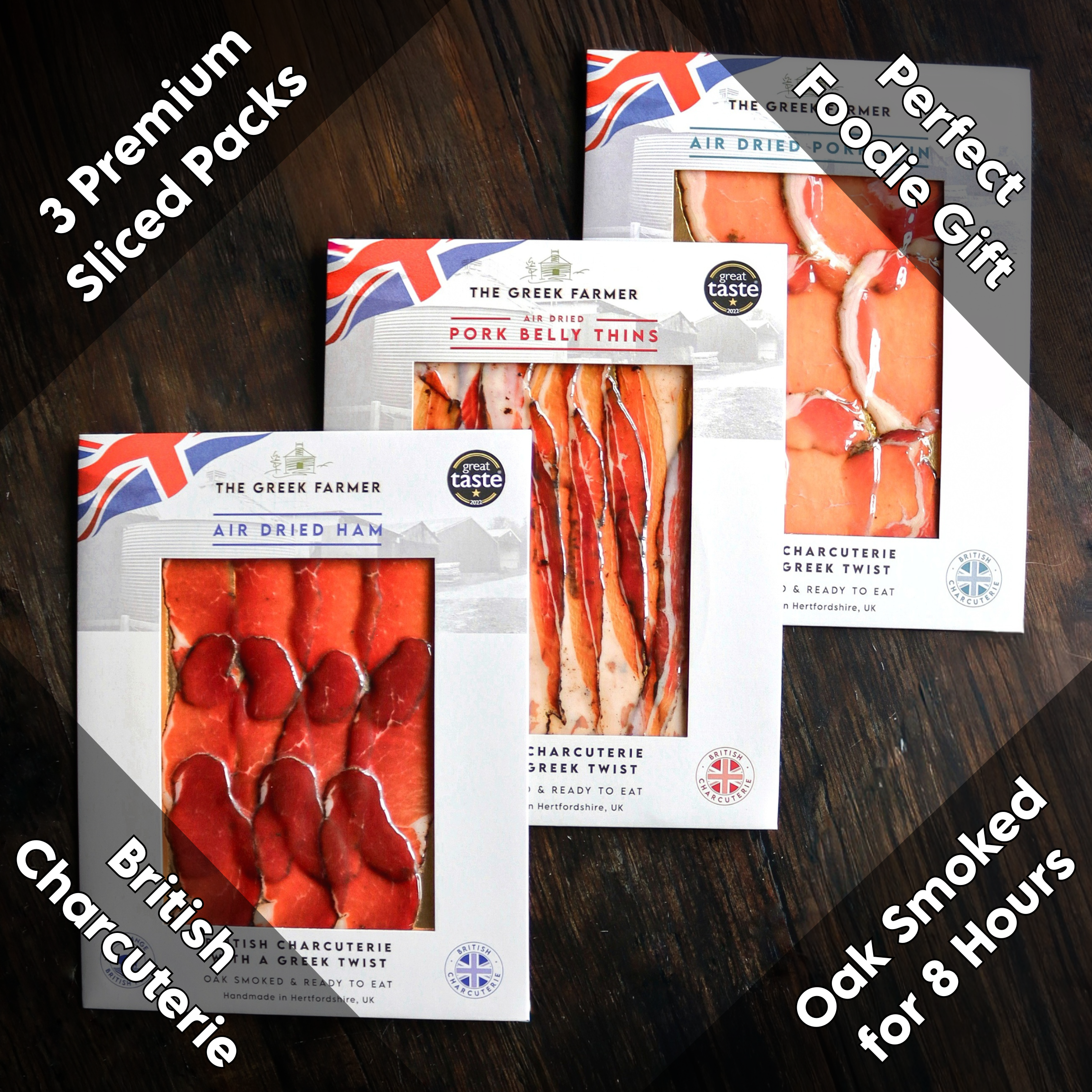 3 Piece Letterbox Charcuterie