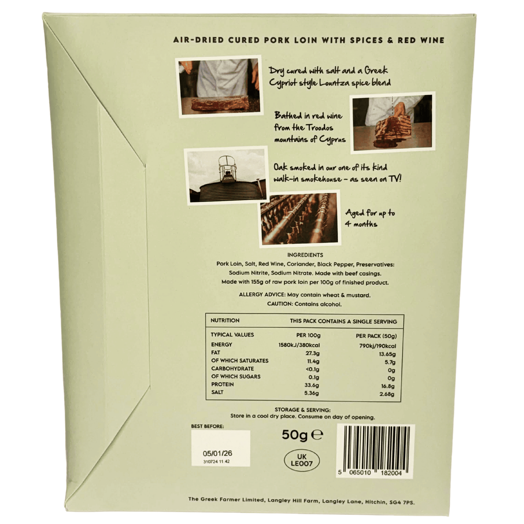 4 Piece Letterbox Charcuterie