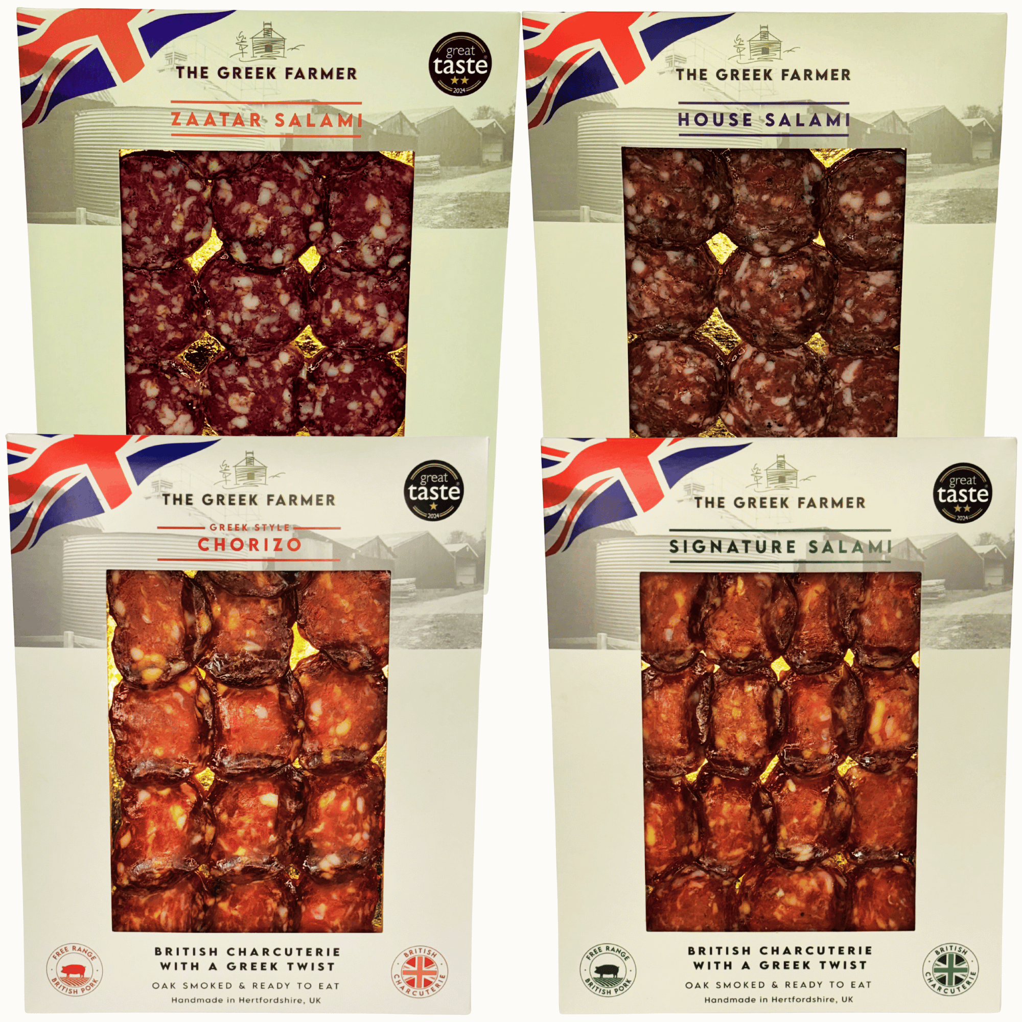 4 Piece Salami Letterbox Collection