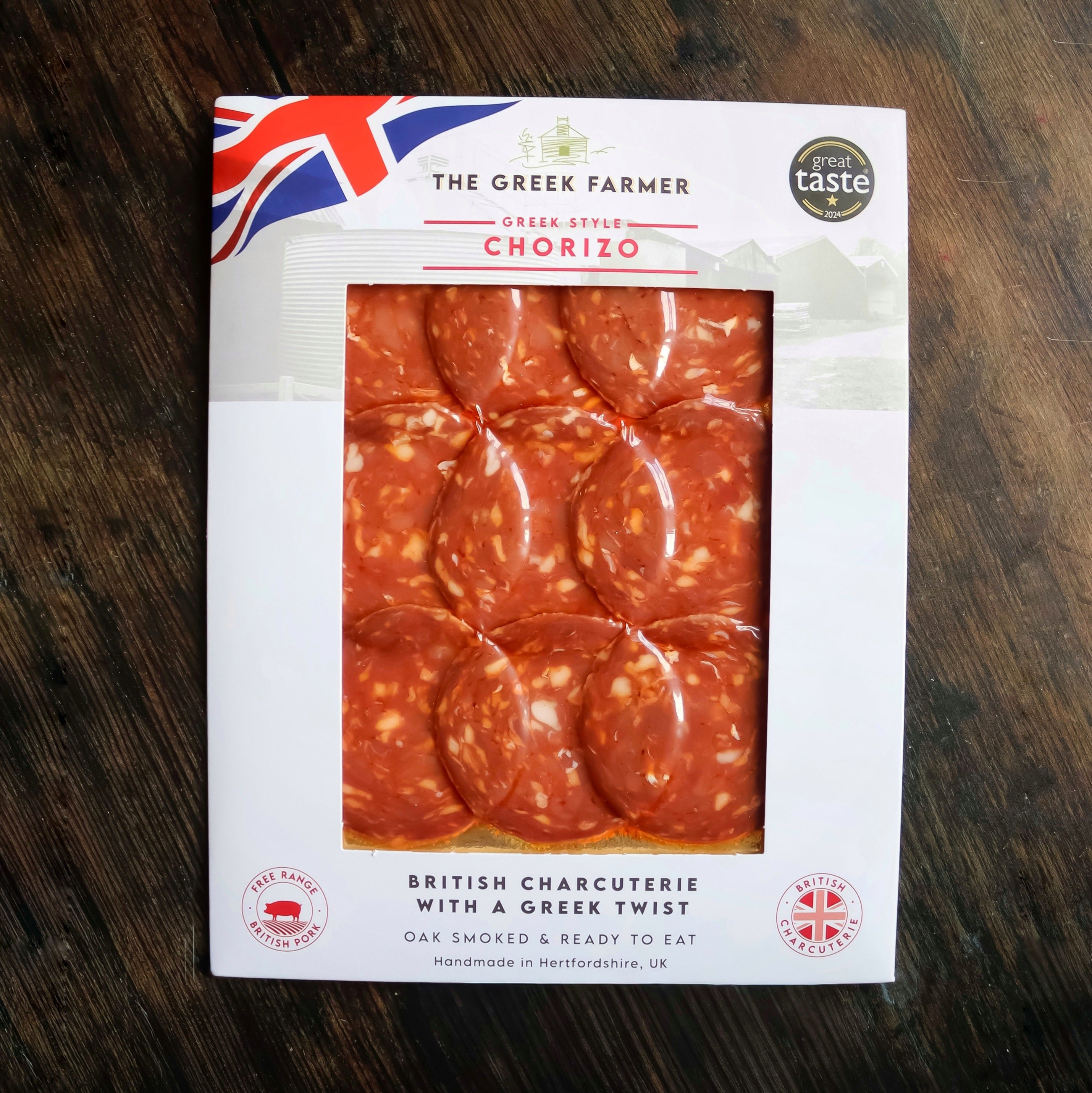 Greek Style Sliced Chorizo