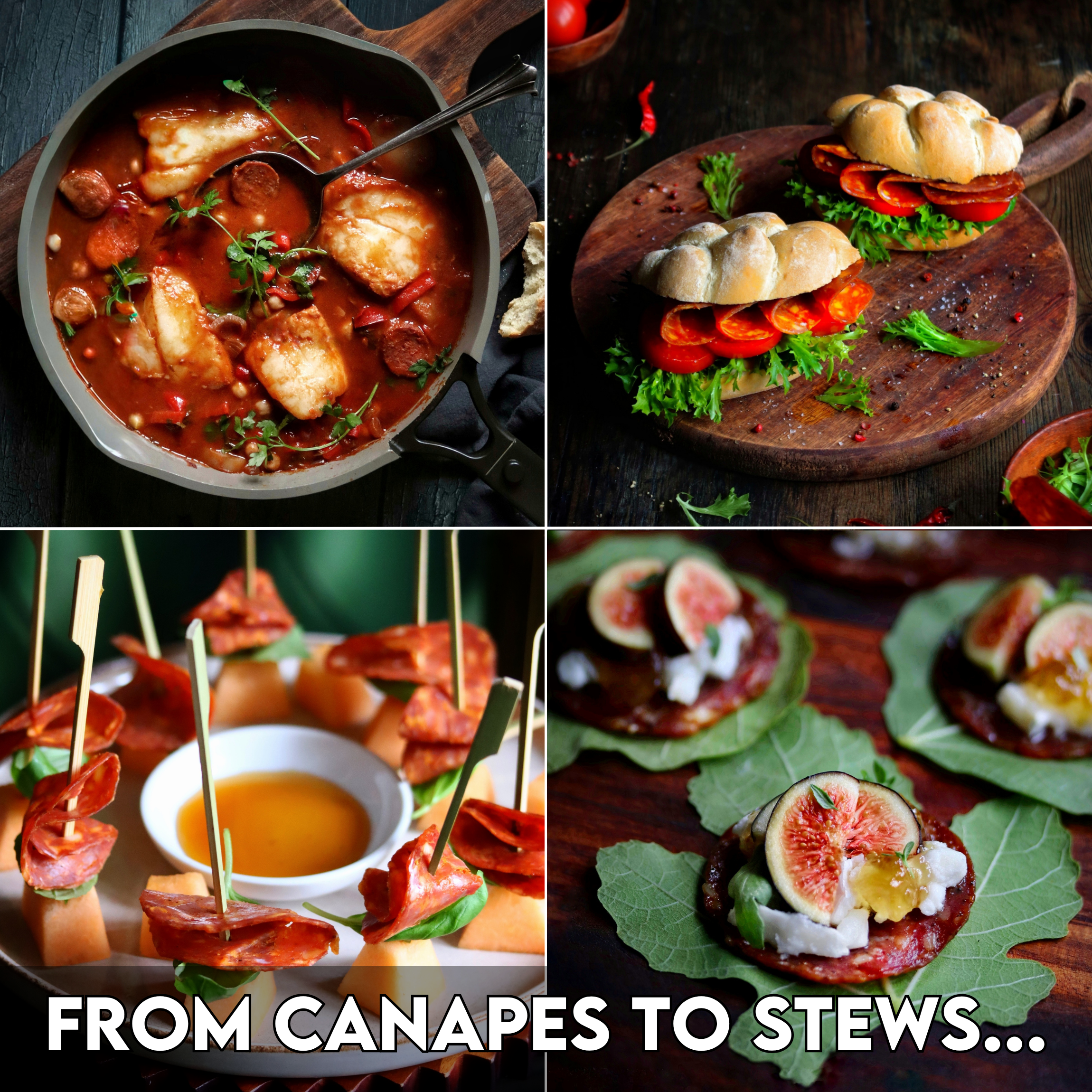 6 Piece Salami Selection